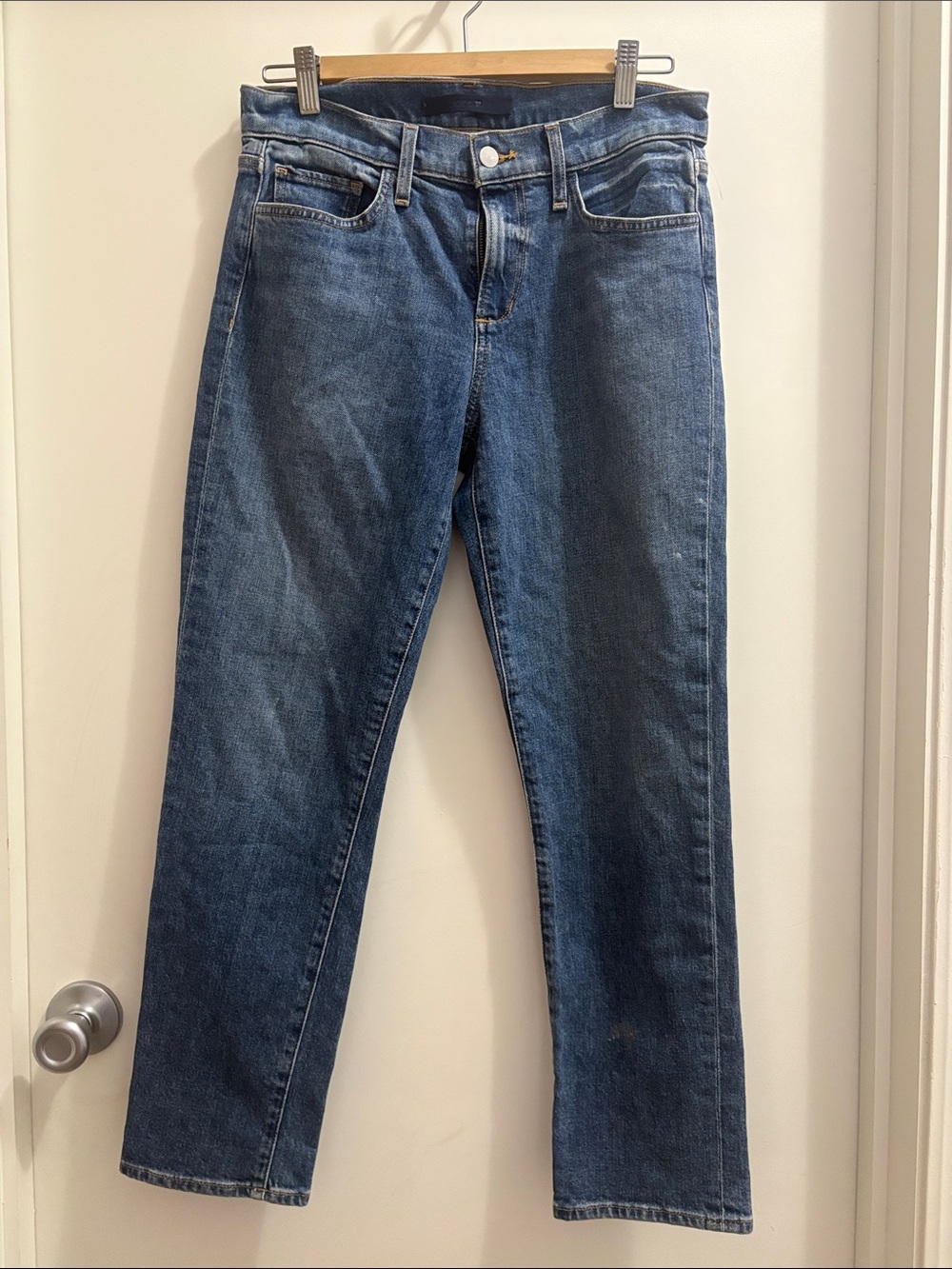 Joe's Jeans Straight-Leg Women's Denim - Dark Blue Wash
